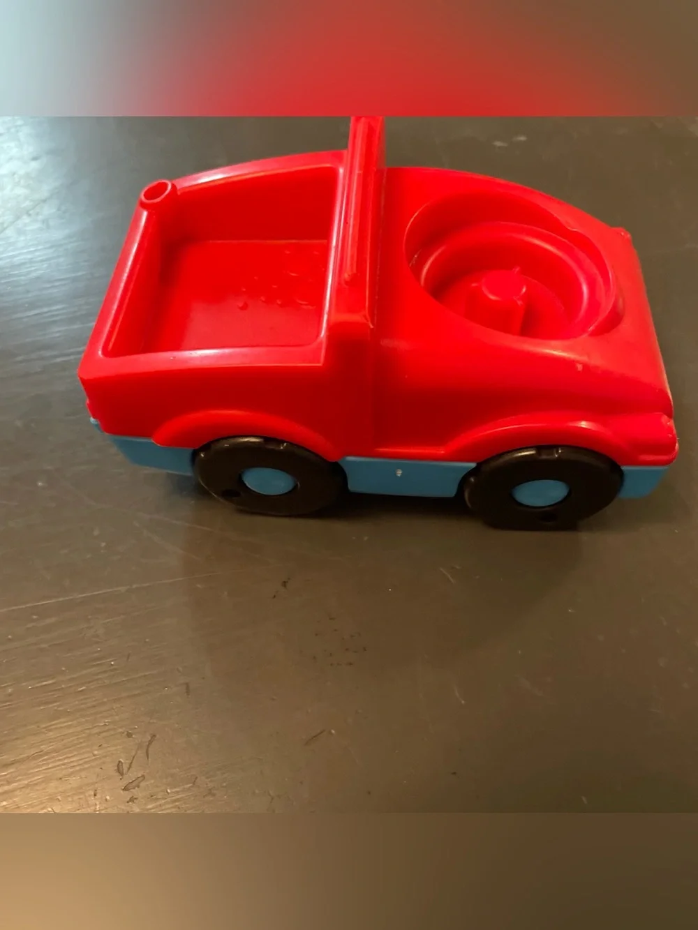 Fisher Price Little People Red Blue Truck Car Vehicle